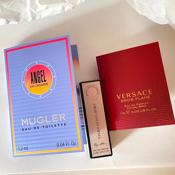 3 pc bundle mini perfume wallet samples carry on New - Picture 5 of 6